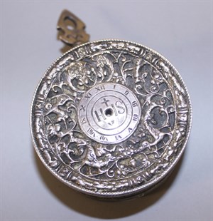 Lot 3487 A Late 16th C Early 17th C Continental White Metal And Silvered Brass Pocket Watch Case