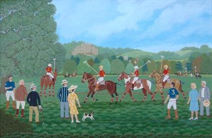 Lot 3 Polo Match By Vincent Haddelsey