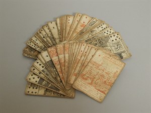 37 A Rare Set Of Fifty Two 18th C Playing Cards